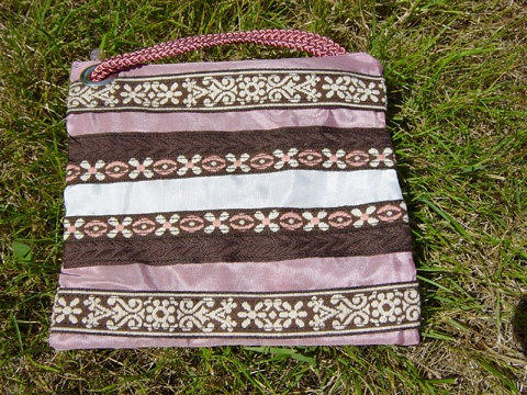 Pink-&-Brown Handbag
